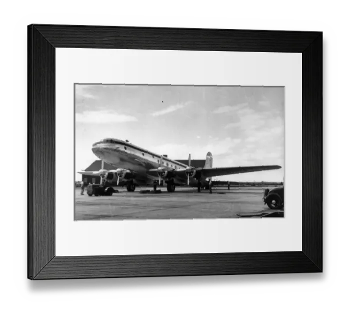 Framed Print : Avro Tudor 5 G-AKCA of Air Charter Framed Print : Avro Tudor 5 G-AKCA of Air Charter