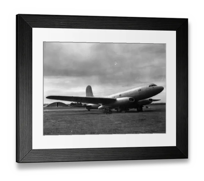 Framed Print : Avro Tudor 8 VX195 at Farnborough in 1948 Framed Print : Avro Tudor 8 VX195 at Farnborough in 1948