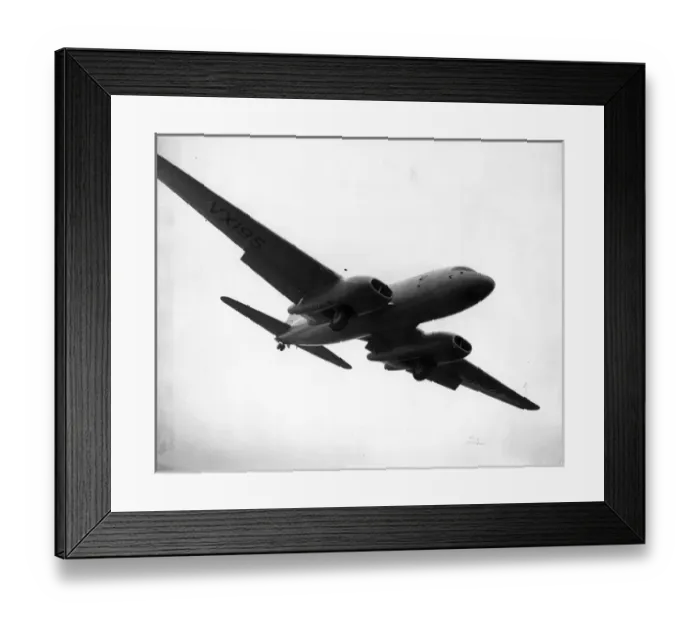Framed Print : Avro Tudor 8 VX195 at Farnborough in 1948 Framed Print : Avro Tudor 8 VX195 at Farnborough in 1948