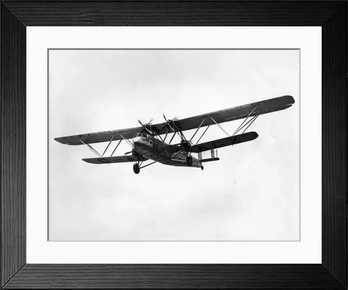 Framed Print : Handley Page HP42E G-aGX Hannibal Framed Print : Handley Page HP42E G-aGX Hannibal