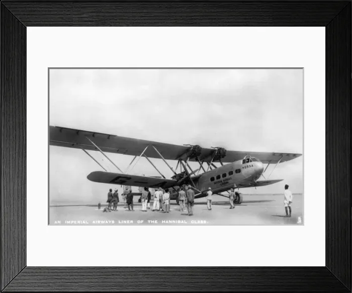 Framed Print : Handley Page HP42E G-aUC Horsa Framed Print : Handley Page HP42E G-aUC Horsa