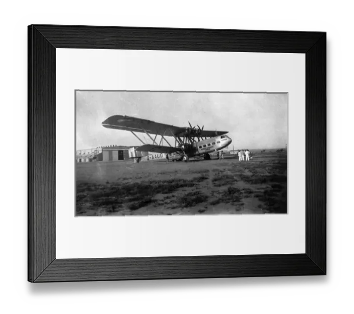 Framed Print : Handley Page HP42E G-aUD Hanno Framed Print : Handley Page HP42E G-aUD Hanno