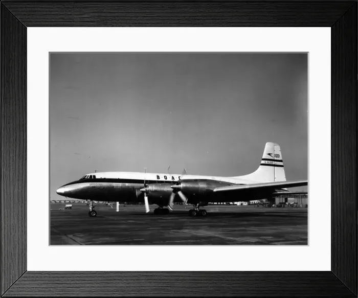 Framed Print : The first Bristol Britannia G-ALBO Framed Print : The first Bristol Britannia G-ALBO