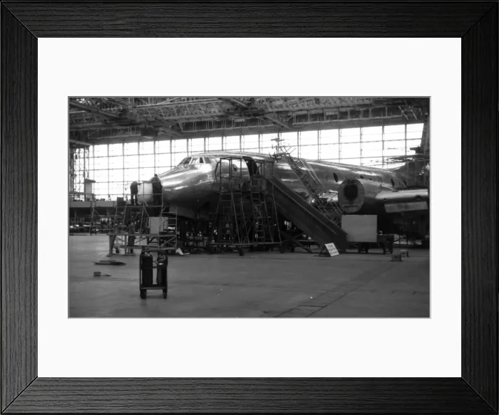 Framed Print : Bristol Britannia production at Filton Framed Print : Bristol Britannia production at Filton