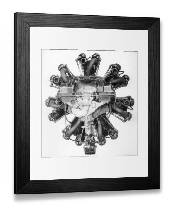Framed Print : LeBlond Aircraft Engine Corp. 90 7-cylinder air-cooled radia Framed Print : LeBlond Aircraft Engine Corp. 90 7-cylinder air-cooled radia
