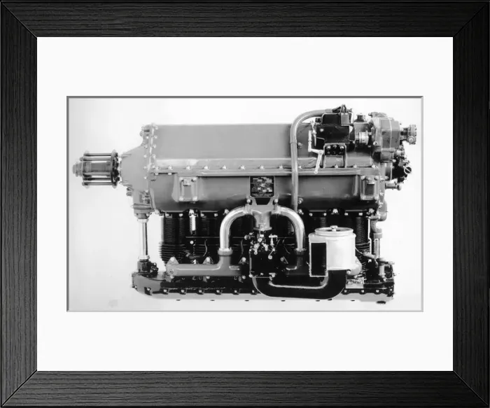 Framed Print : Ranger 6-390 six-cylinder inline (side view) Framed Print : Ranger 6-390 six-cylinder inline (side view)