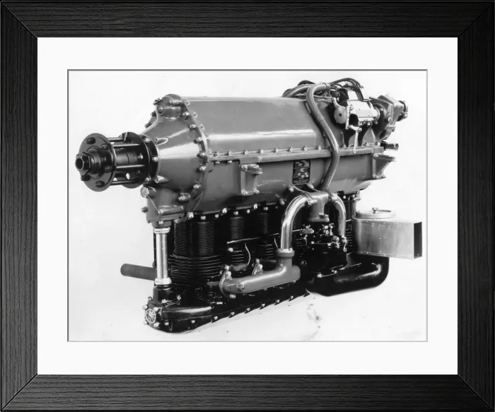 Framed Print : Ranger 6-390-B six-cylinder 145hp inline (front quarter) Framed Print : Ranger 6-390-B six-cylinder 145hp inline (front quarter)