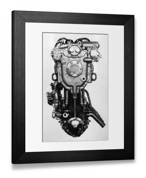 Framed Print : Ranger 6-390-B six-cylinder 150hp inline (rear) Framed Print : Ranger 6-390-B six-cylinder 150hp inline (rear)