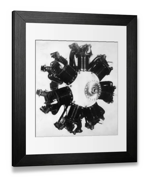 Framed Print : Warner Super Scarab seven-cylinder air-cooled radial