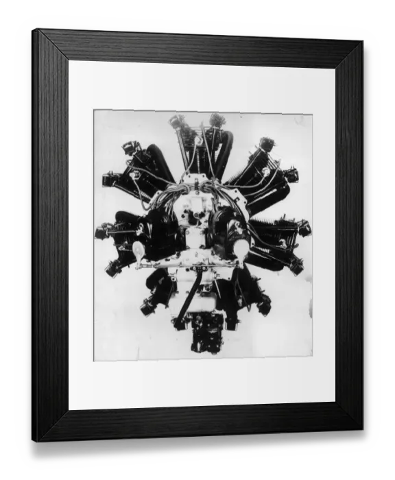 Framed Print : Warner Super Scarab seven-cylinder air-cooled radial (rear) Framed Print : Warner Super Scarab seven-cylinder air-cooled radial (rear)