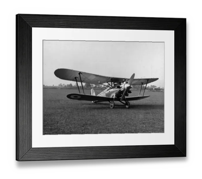 Framed Print : Bristol Bulldog I prototype with the small rudder at Filton Framed Print : Bristol Bulldog I prototype with the small rudder at Filton