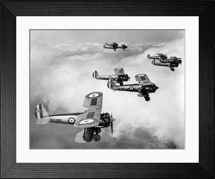 Framed Print : Bristol Bulldog IIAs including J9587 K1080 K1081 and K108 Framed Print : Bristol Bulldog IIAs including J9587 K1080 K1081 and K108