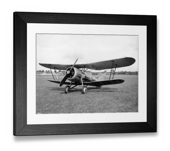 Framed Print : Bristol Bulldog IIA G-ABBB (R-11) with a Bristol Aquila I Framed Print : Bristol Bulldog IIA G-ABBB (R-11) with a Bristol Aquila I