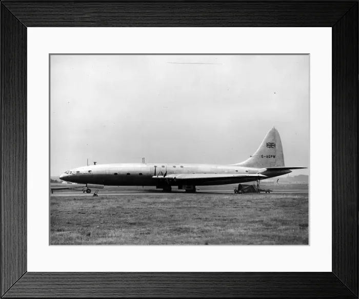 Framed Print : The sole Bristol Brabazon G-AGPW Framed Print : The sole Bristol Brabazon G-AGPW