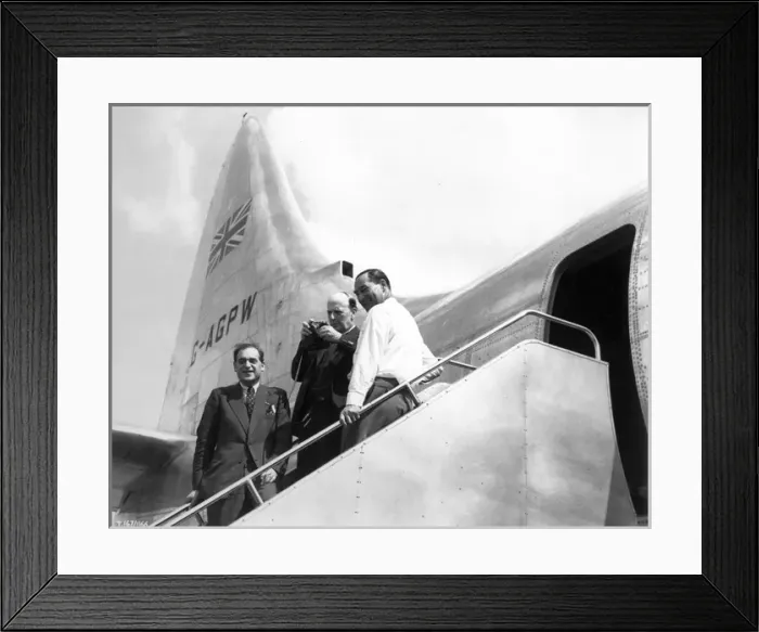 Framed Print : The Rt Hon G R Strauss MP the Minister of Supply Framed Print : The Rt Hon G R Strauss MP the Minister of Supply