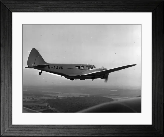 Framed Print : Airspeed AS65 Consul G-AJWR with large aperture door Framed Print : Airspeed AS65 Consul G-AJWR with large aperture door