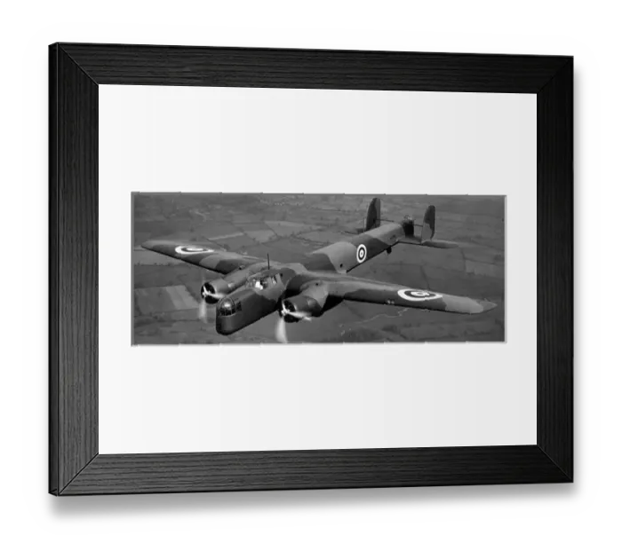 Framed Print : Armstrong Whitworth Whitley I K7191 Framed Print : Armstrong Whitworth Whitley I K7191
