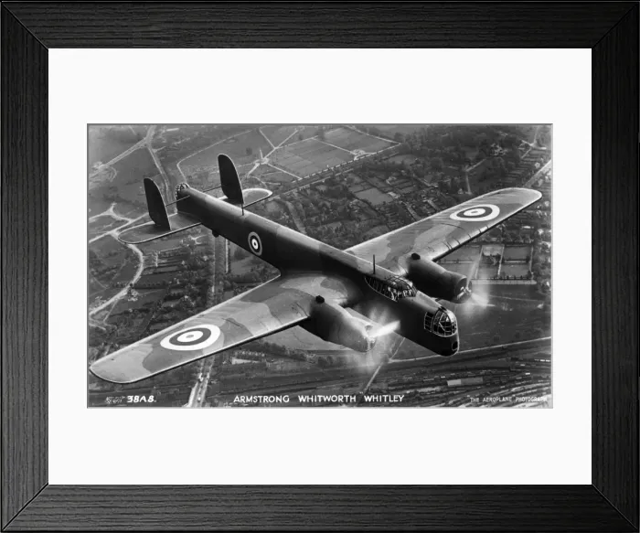 Framed Print : Armstrong Whitworth Whitley I Framed Print : Armstrong Whitworth Whitley I