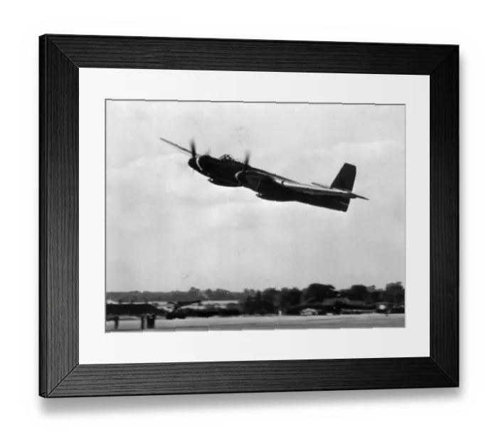 Framed Print : The sole Westland Welkin II PF370 at the 1946 SBAC Display