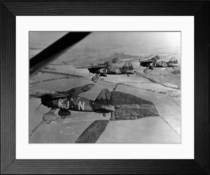 Framed Print : Three Westland Lysanders over Salisbury Plain in 1939 Framed Print : Three Westland Lysanders over Salisbury Plain in 1939