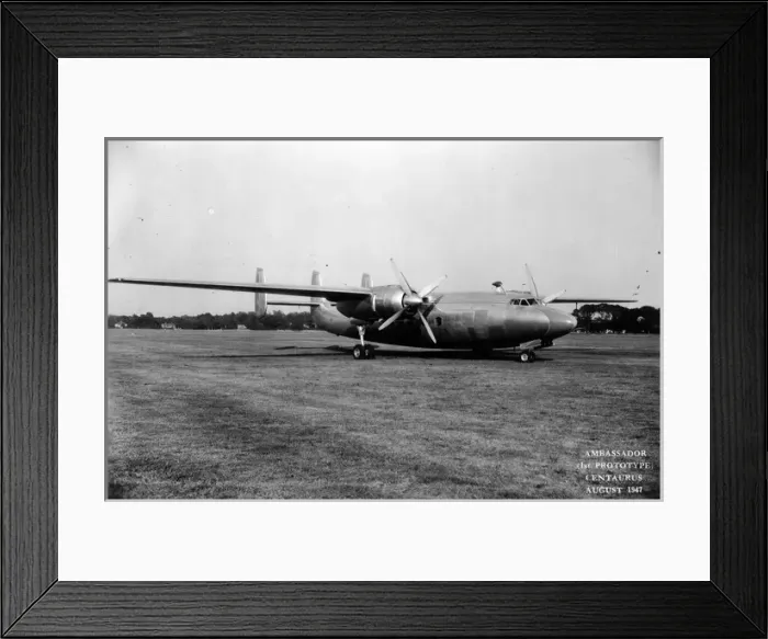 Framed Print : Airspeed AS57 Ambassador first prototype G-AGUA Framed Print : Airspeed AS57 Ambassador first prototype G-AGUA