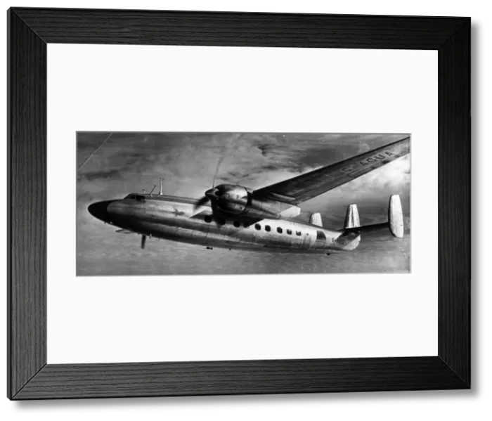Framed Print : Airspeed AS57 Ambassador first prototype G-AGUA Framed Print : Airspeed AS57 Ambassador first prototype G-AGUA