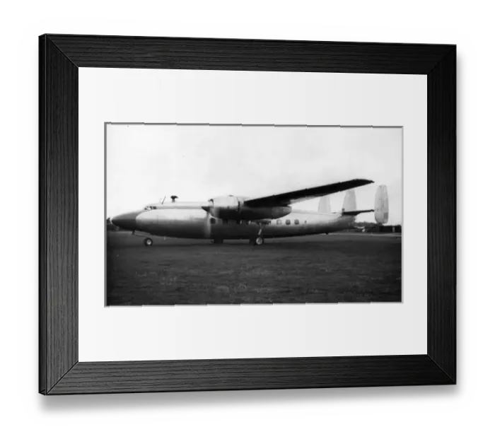 Framed Print : Airspeed AS57 Ambassador at Christchurch 8 December 1948 Framed Print : Airspeed AS57 Ambassador at Christchurch 8 December 1948