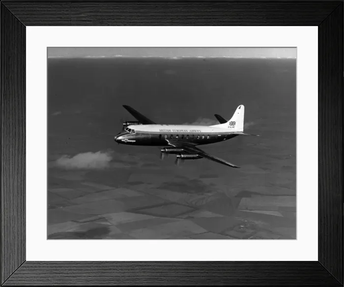 Framed Print : The first production Vickers Viscount 701 G-ALWE Discovery Framed Print : The first production Vickers Viscount 701 G-ALWE Discovery