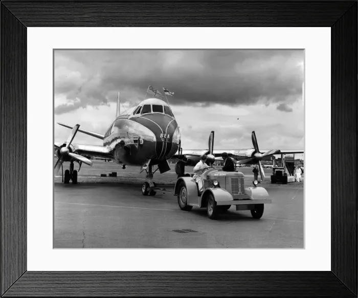 Framed Print : The first production Vickers Viscount 701 G-ALWE Discovery Framed Print : The first production Vickers Viscount 701 G-ALWE Discovery