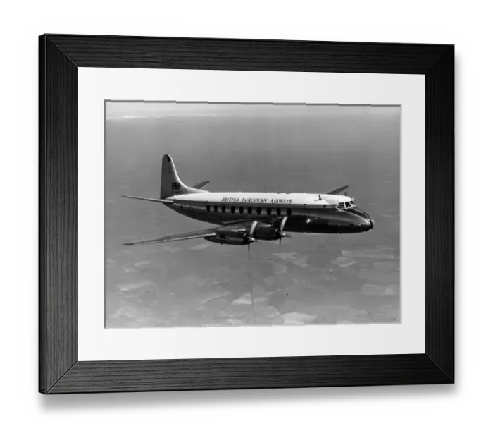 Framed Print : Vickers Viscount 701 G-AMOG Robert Falcon Scott of BEA Framed Print : Vickers Viscount 701 G-AMOG Robert Falcon Scott of BEA