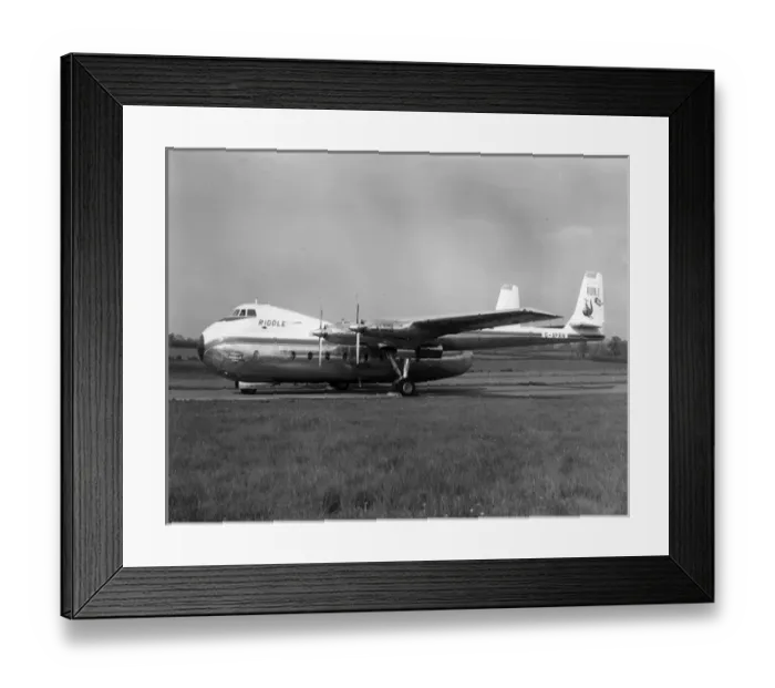 Framed Print : Armstrong Whitworth AW650 Argosy Series 100 G-APRN Framed Print : Armstrong Whitworth AW650 Argosy Series 100 G-APRN