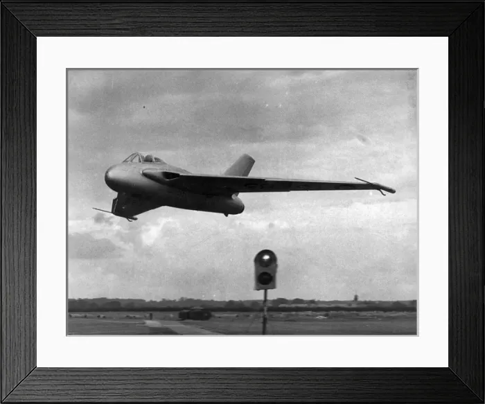 Framed Print : The first de Havilland DH108 TG283