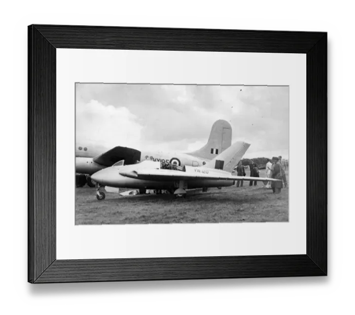 Framed Print : Third de Havilland DH108 VW120 and Avro Tudor VX195 Framed Print : Third de Havilland DH108 VW120 and Avro Tudor VX195