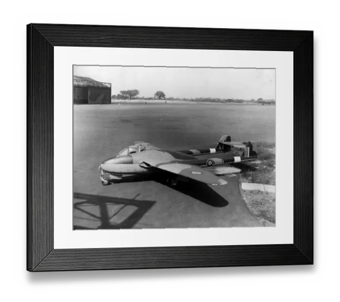 Framed Print : The fifth production de Havilland Vampire F1 TG278 Framed Print : The fifth production de Havilland Vampire F1 TG278