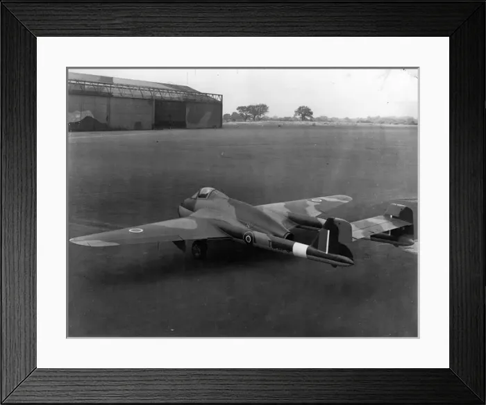 Framed Print : The fifth production de Havilland Vampire F1 TG278 Framed Print : The fifth production de Havilland Vampire F1 TG278