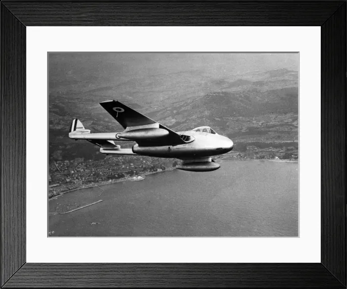 Framed Print : de Havilland Vampire FB5 10042 Framed Print : de Havilland Vampire FB5 10042