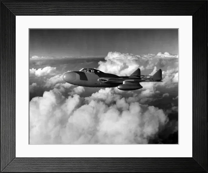 Framed Print : Prototype de Havilland DH113 Vampire night fighter G-5-2 Framed Print : Prototype de Havilland DH113 Vampire night fighter G-5-2