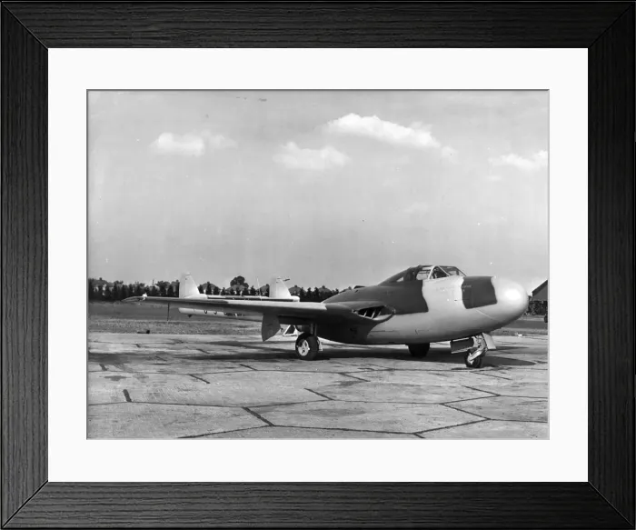 Framed Print : Prototype de Havilland DH113 Vampire night fighter G-5-2 Framed Print : Prototype de Havilland DH113 Vampire night fighter G-5-2