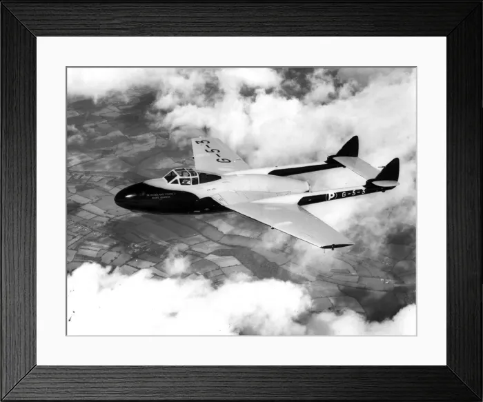Framed Print : First prototype de Havilland Venom NF2 G-5-3 Framed Print : First prototype de Havilland Venom NF2 G-5-3