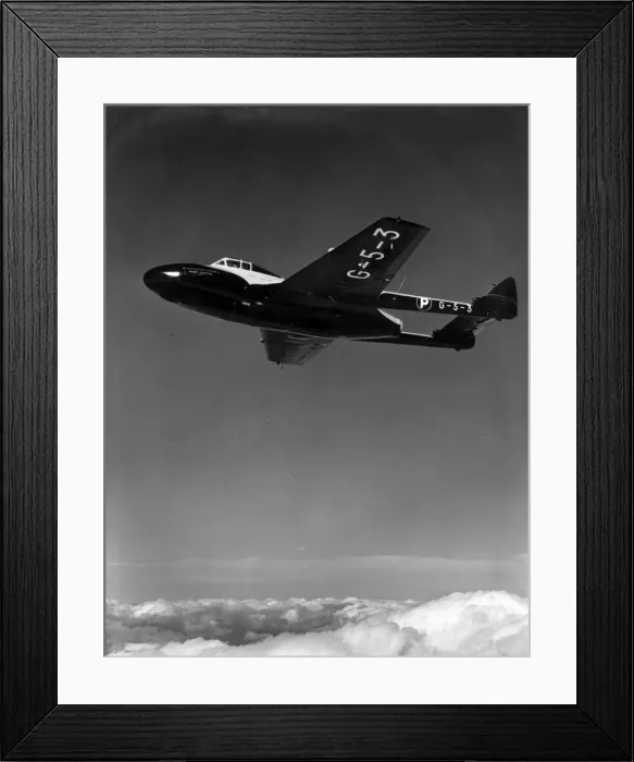 Framed Print : First prototype de Havilland Venom NF2 G-5-3 Framed Print : First prototype de Havilland Venom NF2 G-5-3