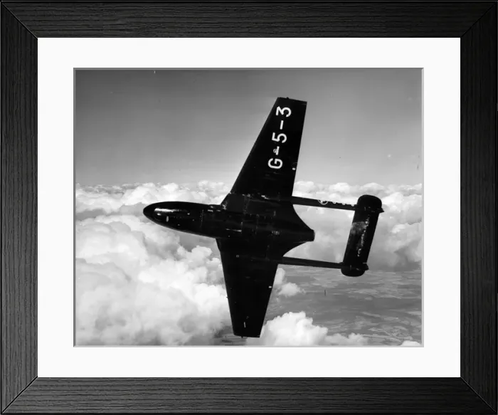 Framed Print : First prototype de Havilland Venom NF2 G-5-3 Framed Print : First prototype de Havilland Venom NF2 G-5-3