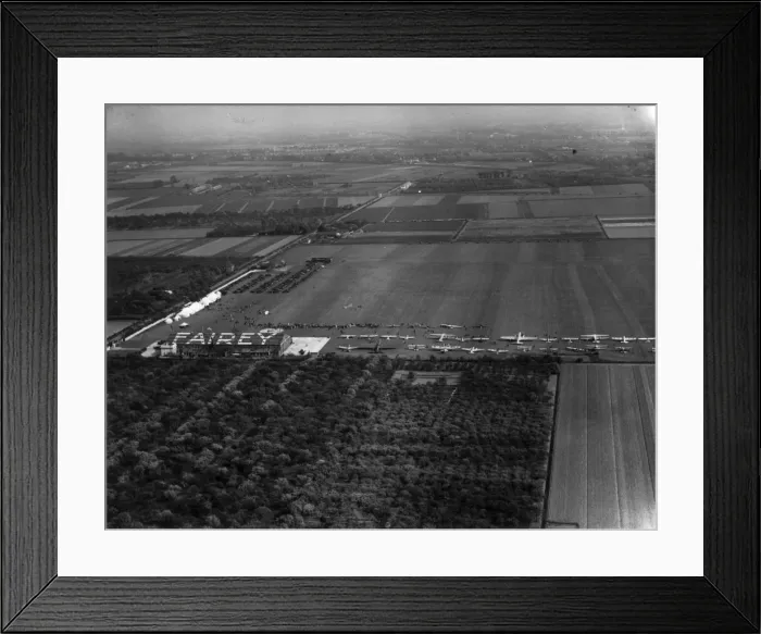Framed Print : South West Aerodrome the site of the present Heathrow Framed Print : South West Aerodrome the site of the present Heathrow