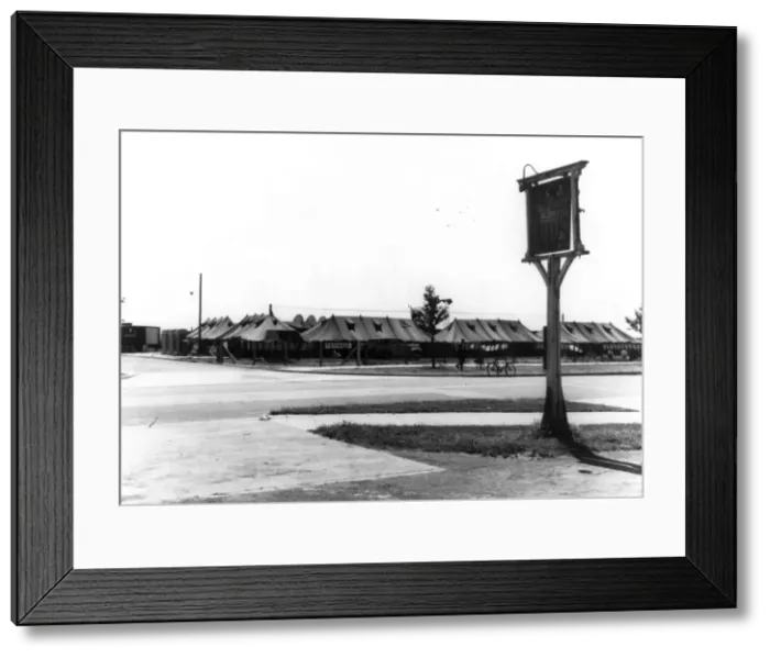 Framed Print : Tents at Heathrow Airport Framed Print : Tents at Heathrow Airport
