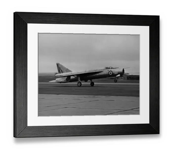 Framed Print : Establishing nose-wheel lift of the English Electric P1 WG7 Framed Print : Establishing nose-wheel lift of the English Electric P1 WG7