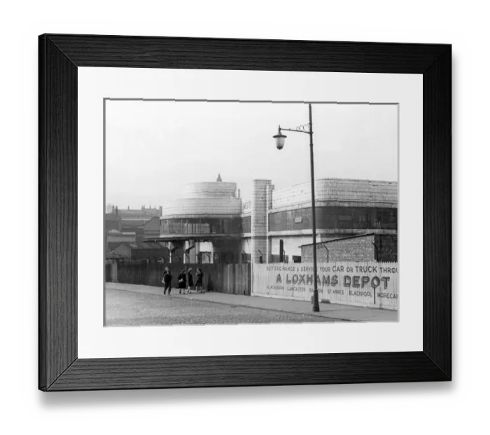 Framed Print : The TC premises in Corporation Street, Preston Framed Print : The TC premises in Corporation Street, Preston
