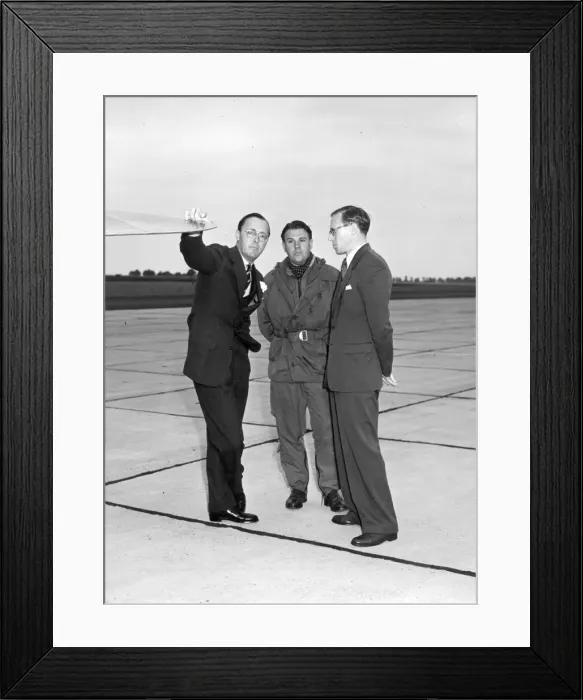 Framed Print : Prince Bernhard Roland Beamont and Frederick Page Framed Print : Prince Bernhard Roland Beamont and Frederick Page