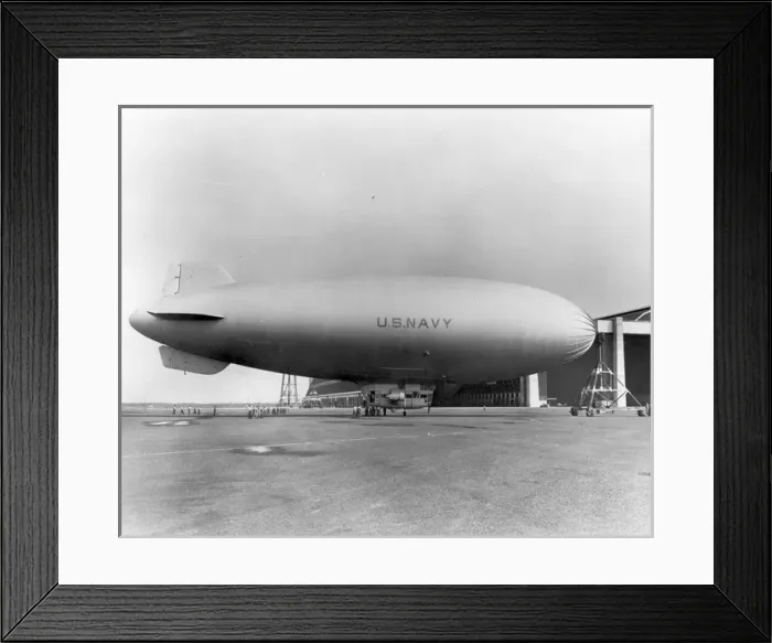 Framed Print : A former US Navy Goodyear K-Series airship Framed Print : A former US Navy Goodyear K-Series airship