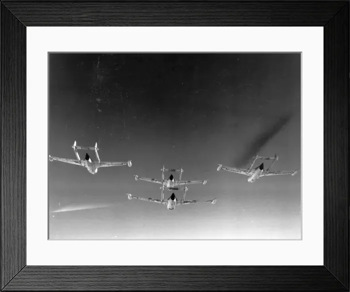Framed Print : Four de Havilland Sea Venom NF20s Framed Print : Four de Havilland Sea Venom NF20s