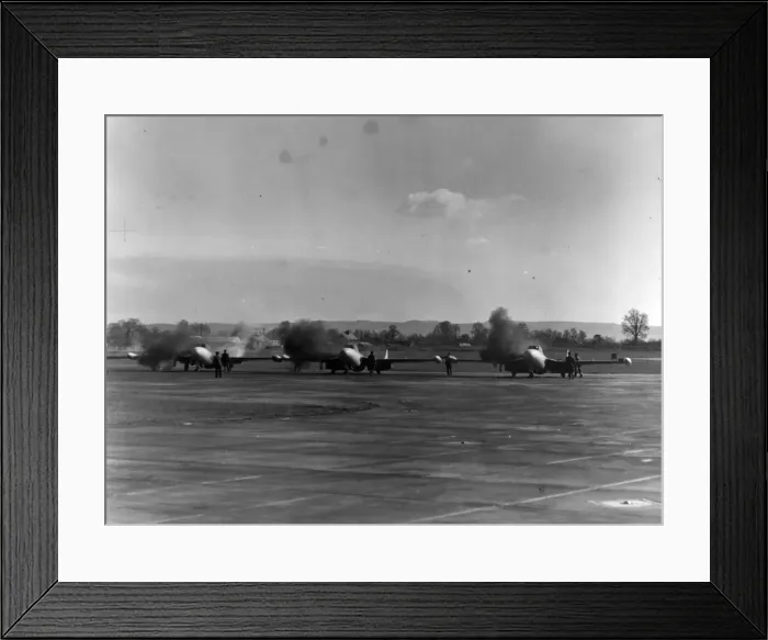 Framed Print : de Havilland Sea Venom NF20s Framed Print : de Havilland Sea Venom NF20s