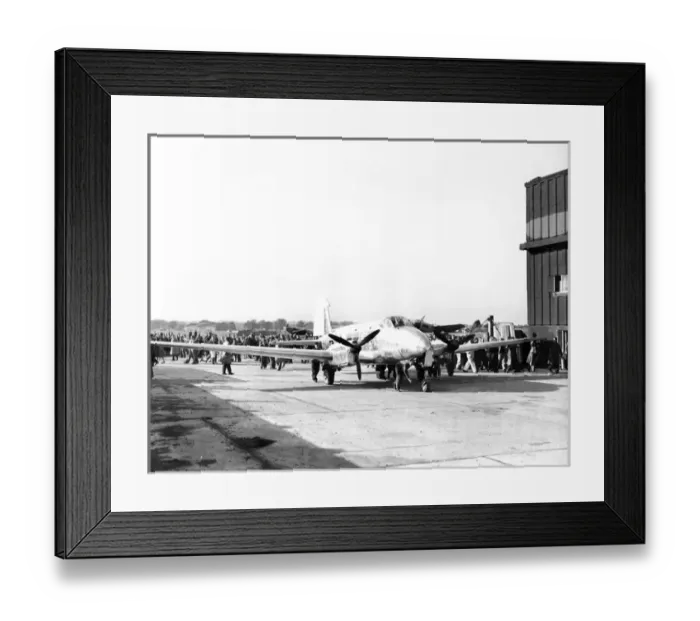 Framed Print : The first prototype de Havilland DH104 Dove G-AGPJ